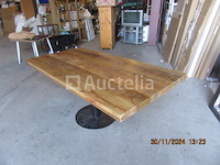 Grote houten tafel/plank - afbeelding 3 van  4