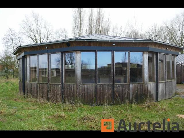 Grote houten tuinpaviljoen - afbeelding 5 van  6