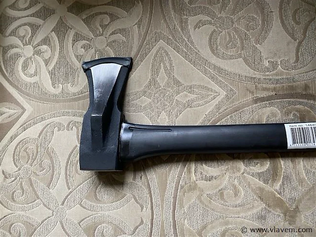 Grote kloofbijl 2200 gram met fiberglass steel - afbeelding 1 van  3