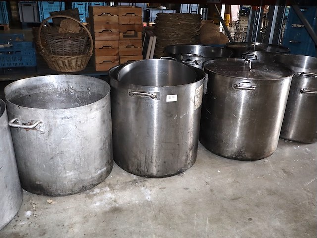Grote kookpot (x12) - afbeelding 3 van  4
