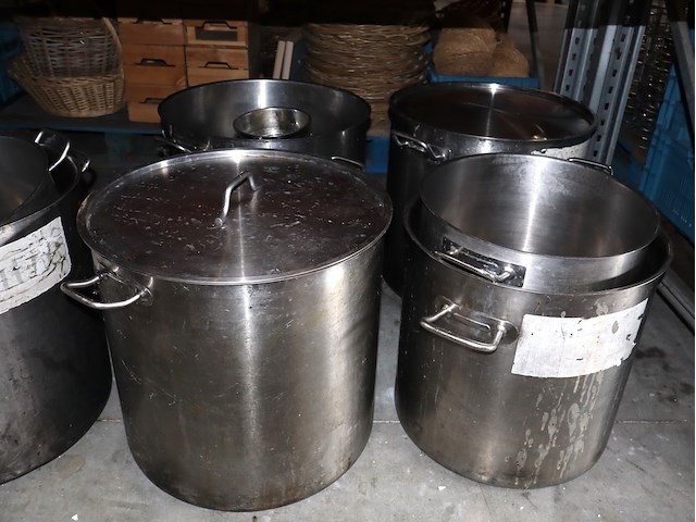 Grote kookpot (x12) - afbeelding 4 van  4