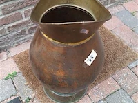 Grote koperen kan - afbeelding 1 van  3