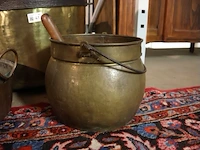 Grote koperen pot - afbeelding 3 van  5