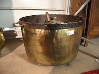 Grote koperen pot - afbeelding 5 van  5