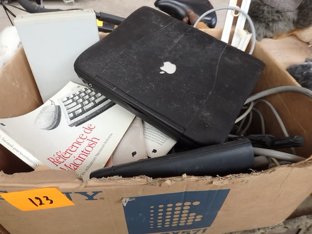 Grote lot apple macintosh met mode d'emploie - afbeelding 1 van  3