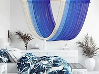 Grote macramé wanddecoratie - afbeelding 3 van  4