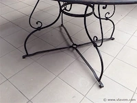 Grote metalen tafel - afbeelding 3 van  3