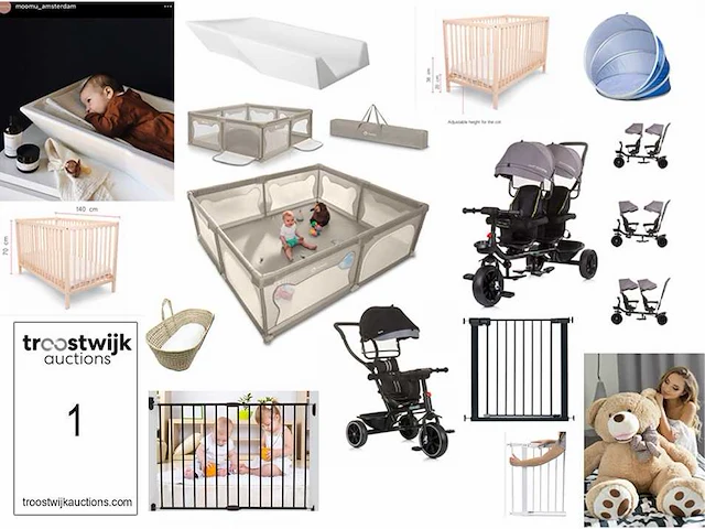 Grote mixpartij baby artikelen 35 pallets - afbeelding 1 van  62