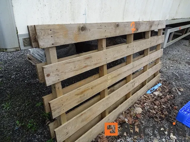 Grote pallet in gyproc, 8 pallets - afbeelding 2 van  3