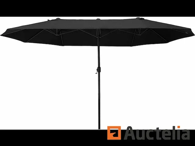 Grote parasol dubbele parasol 4,6x2,7m tuinparasol - afbeelding 7 van  9