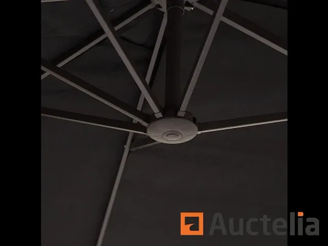 Grote parasol dubbele parasol 4,6x2,7m tuinparasol - afbeelding 8 van  9