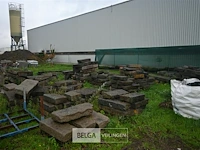 Grote partij arduin / blauwe hardsteen - afbeelding 1 van  11