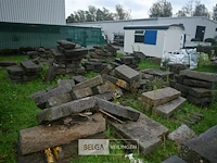 Grote partij arduin / blauwe hardsteen - afbeelding 3 van  11