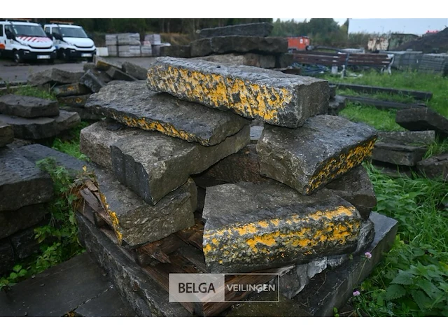 Grote partij arduin / blauwe hardsteen - afbeelding 7 van  11