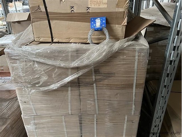 Grote partij decoratie huls metaaldraad zilver - afbeelding 2 van  2