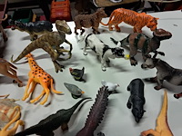 Grote partij dinosaurussen en andere dieren 42 stuks - afbeelding 3 van  7