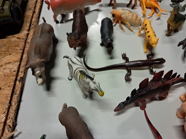 Grote partij dinosaurussen en andere dieren 42 stuks - afbeelding 5 van  7