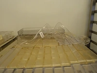 Grote partij div kunstoffen chocolade mallen (zonder bakken) - afbeelding 5 van  23