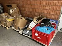Grote partij divers computermaterialen en airco-unit - afbeelding 1 van  17