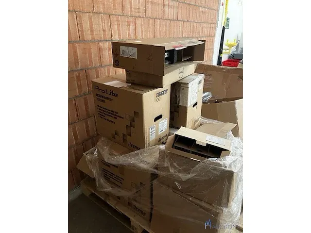 Grote partij divers computermaterialen en airco-unit - afbeelding 13 van  17