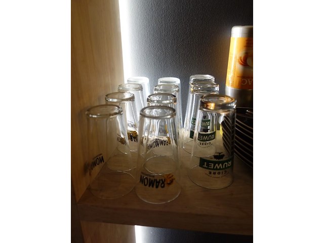 Grote partij diverse glazen - afbeelding 9 van  9