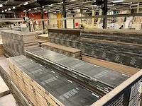 Grote partij diverse houten platen en houten werkbladen