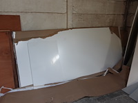 Grote partij diverse houten/plastic platen - afbeelding 4 van  10