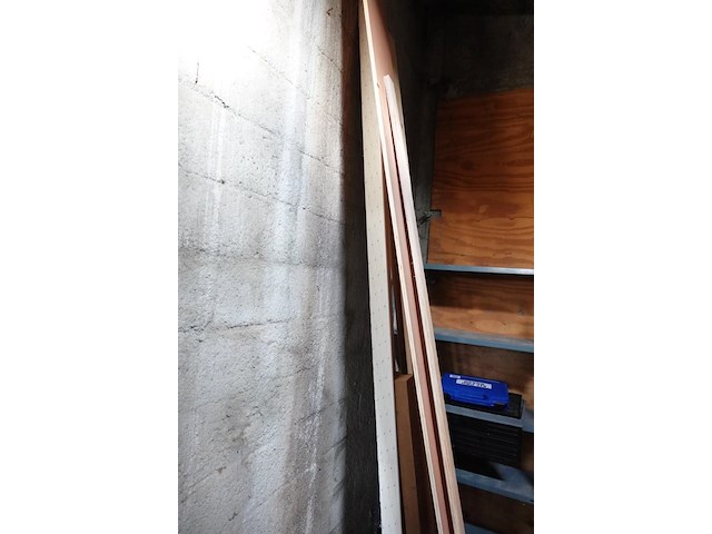 Grote partij diverse houten/plastic platen - afbeelding 9 van  10