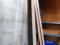 Grote partij diverse houten/plastic platen - afbeelding 9 van  10