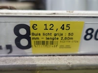 Grote partij diverse pvc buizen en profielen - afbeelding 25 van  28