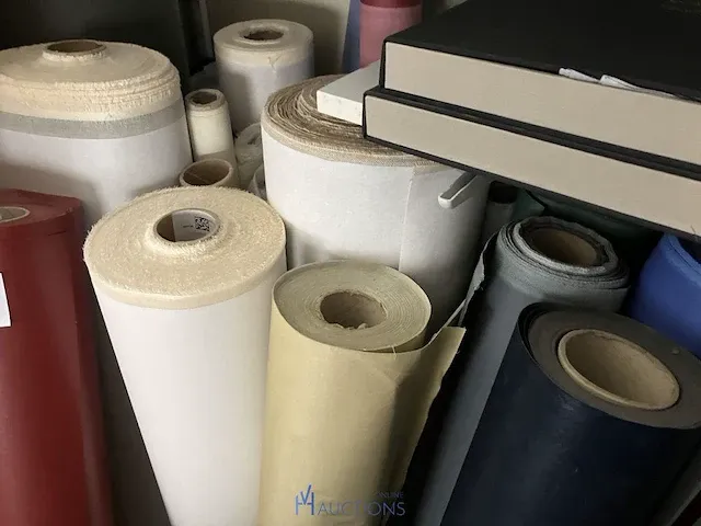 Grote partij diverse rollen bekleding - afbeelding 8 van  9