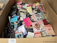 Grote partij diverse schrijfboekjes enz - afbeelding 1 van  2
