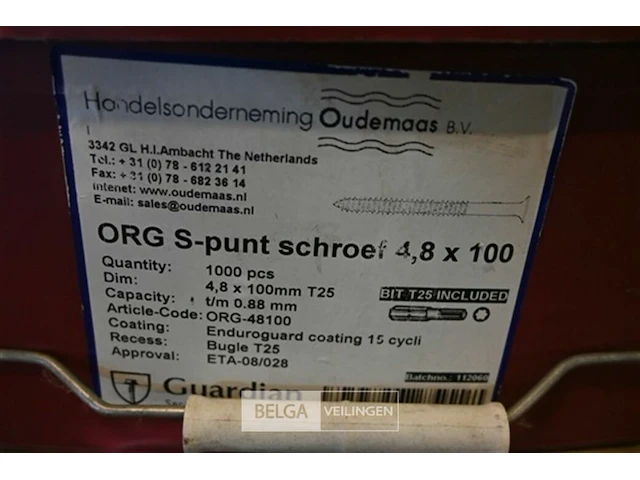 Grote partij diverse schroeven - afbeelding 4 van  12