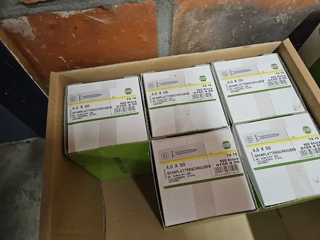 Grote partij diverse verzinkte spanplaatvijzen reca - afbeelding 4 van  30