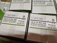 Grote partij diverse verzinkte spanplaatvijzen reca - afbeelding 8 van  30