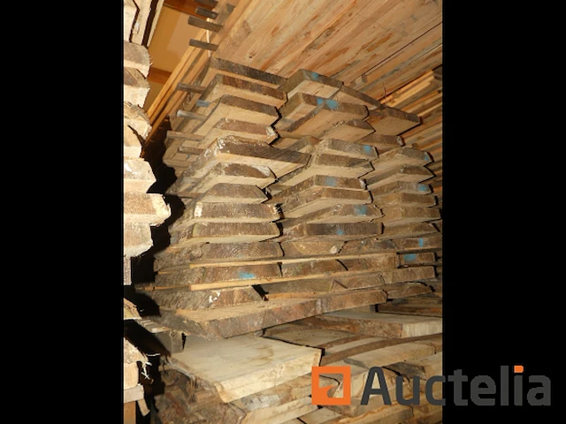 Grote partij eiken, zachthout en ander hout - afbeelding 3 van  13