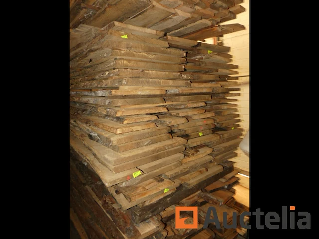 Grote partij eiken, zachthout en ander hout - afbeelding 4 van  13