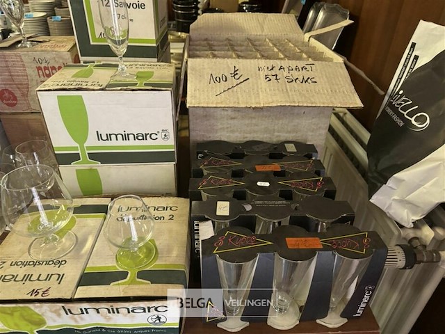 Grote partij glazen - afbeelding 10 van  11