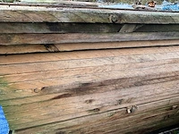 Grote partij houten planken - afbeelding 4 van  4