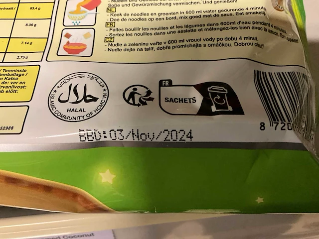 Grote partij instant noodles, plm 1600 stuks - afbeelding 10 van  12
