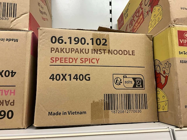 Grote partij instant noodles, plm 1600 stuks - afbeelding 7 van  12