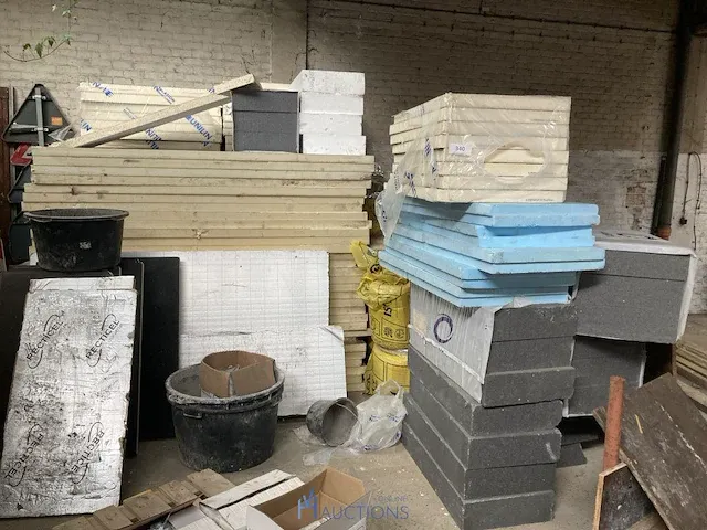 Grote partij isolatiematerialen - afbeelding 1 van  11