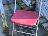 Grote partij klapstoelen - afbeelding 4 van  5