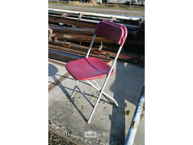 Grote partij klapstoelen - afbeelding 5 van  5