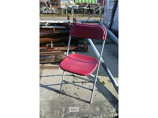 Grote partij klapstoelen - afbeelding 4 van  5