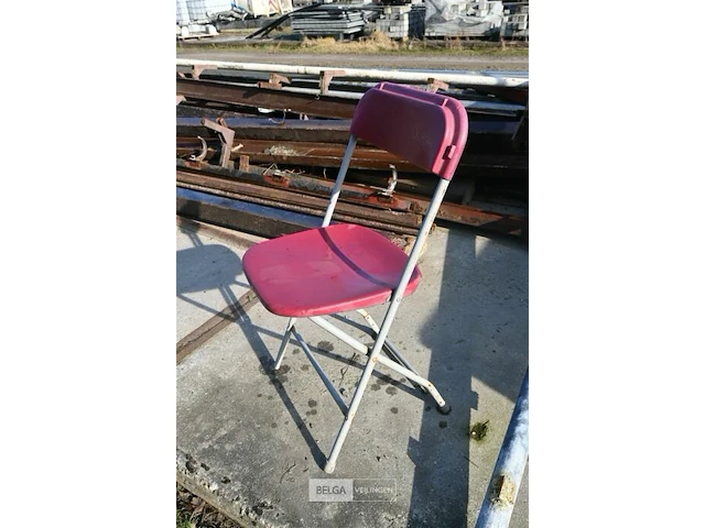 Grote partij klapstoelen - afbeelding 5 van  5