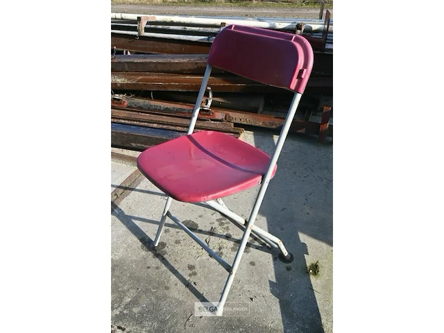 Grote partij klapstoelen - afbeelding 5 van  6