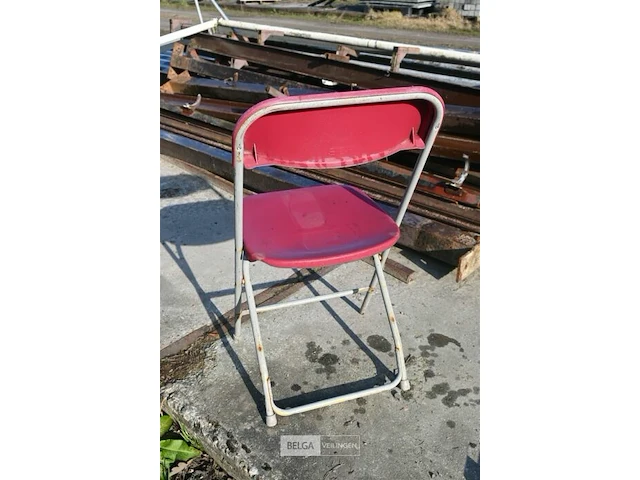 Grote partij klapstoelen - afbeelding 6 van  6