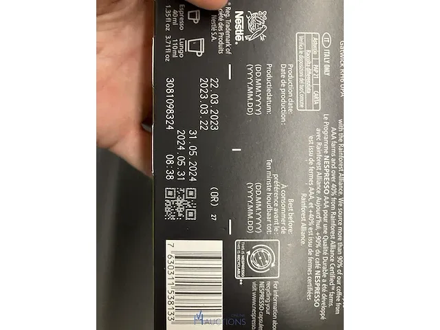 Grote partij koffie pads nespresso - afbeelding 9 van  9