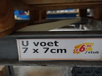 Grote partij metalen paalhouders - afbeelding 9 van  11